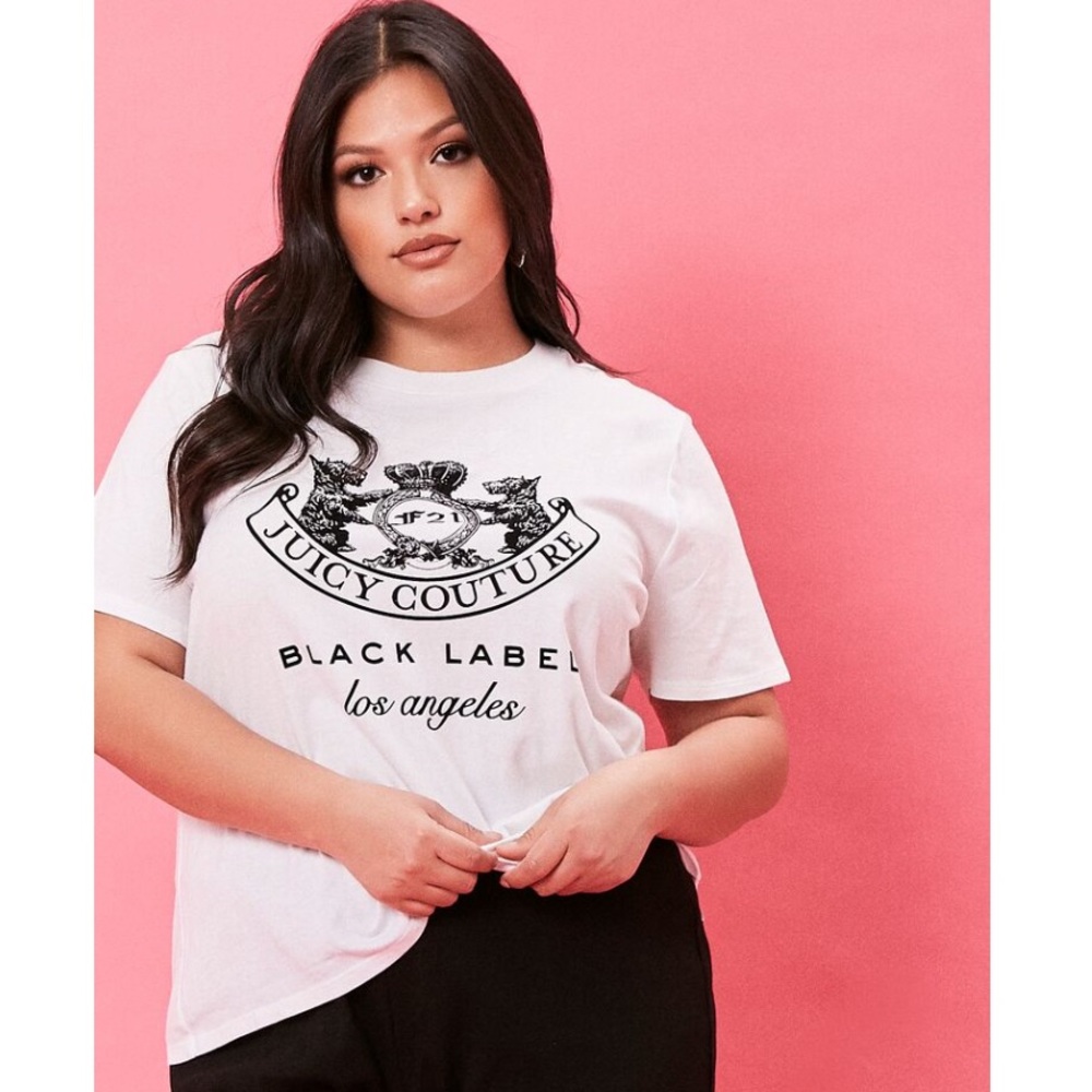 🖤Forever 21 X Juicy Couture Plus Size Graphic Tee